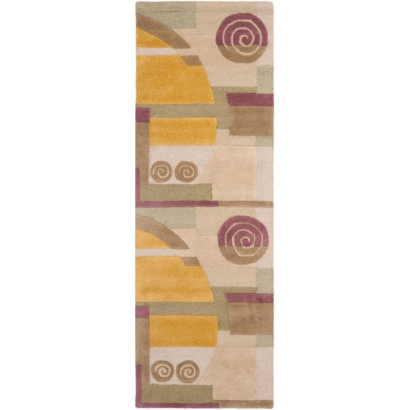 Rodeo Drive RD643 Hand Tufted Runner Rug - Beige - 2'6"x12' - Safavieh.
