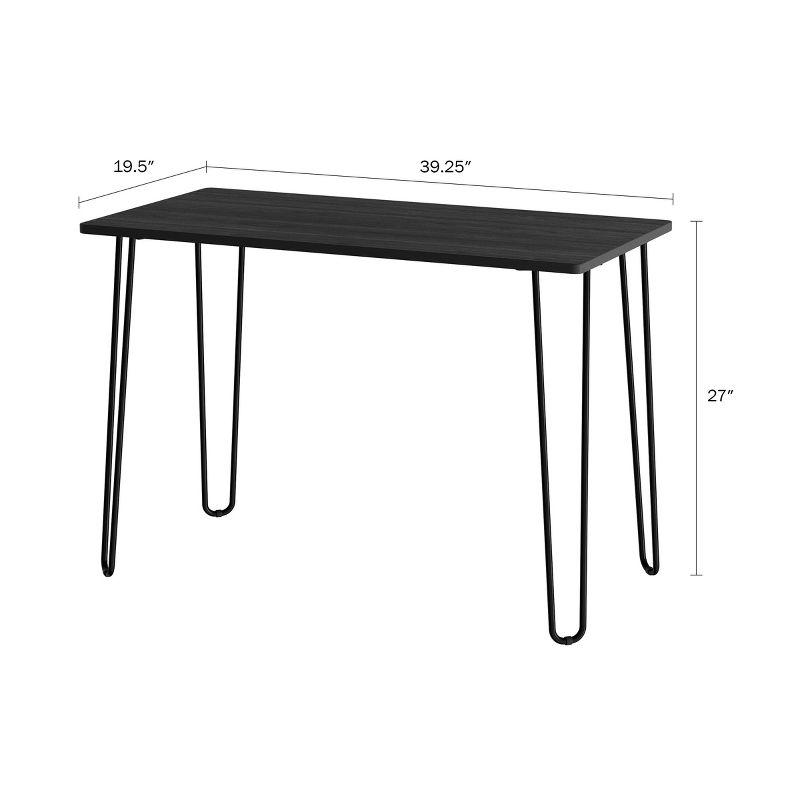 Hastings Home Hairpin Leg Computer Desk