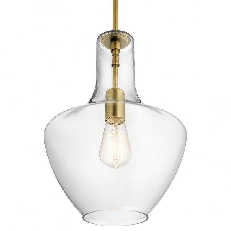 Kichler Lighting Everly 1 - Light Pendant in  Natural Brass