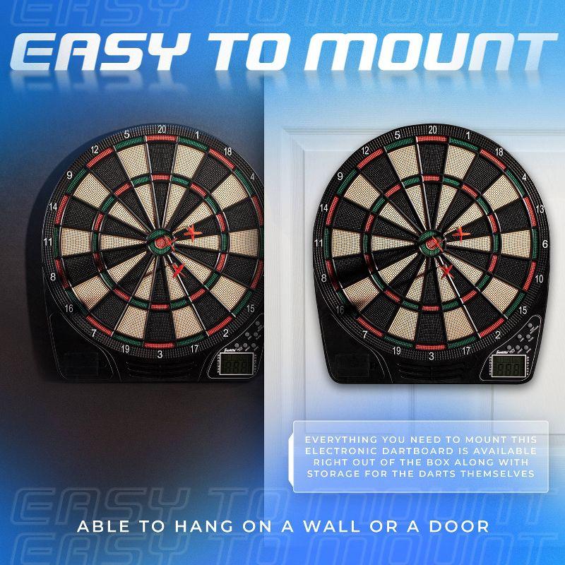 Franklin Sports Electronic Soft Tip Dartboard