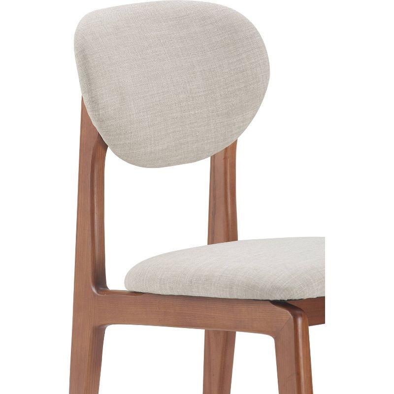 Elle Decor Coralie Mid-Century Modern Upholstered Dining Chair