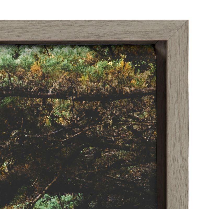 Kate and Laurel Sylvie Road Tripping Framed Canvas by Patricia Hasz of Patricia Rae Photography, 23x33, Gray