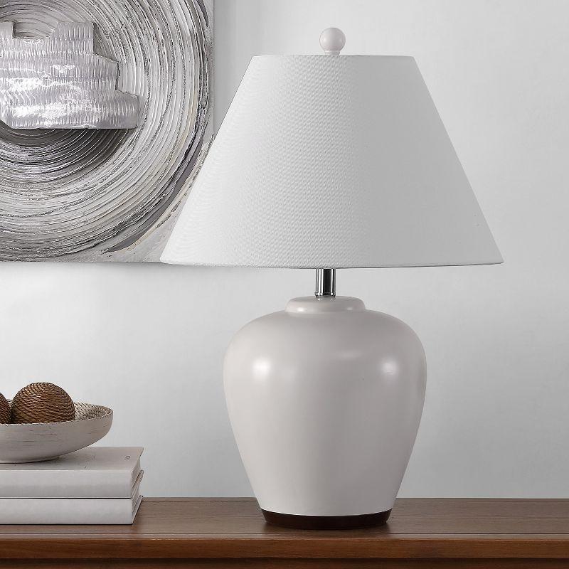 Etren Table Lamp - 24.5 Inch Height - TBL4386 - Ivory - Safavieh