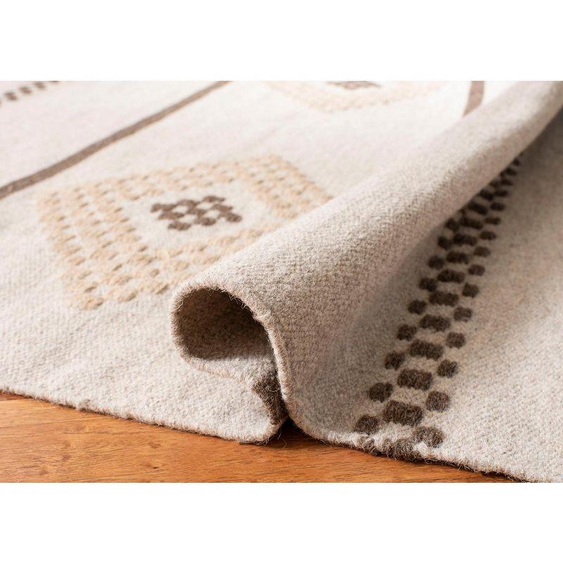 Dhurries DHU351 Hand Woven Area Rug  - Safavieh