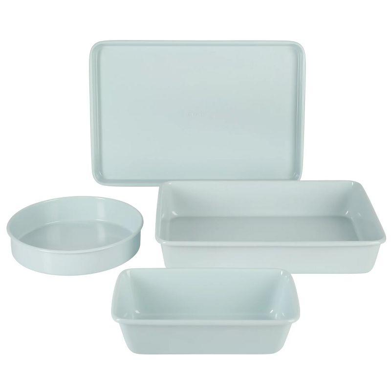 Aqua Carbon Steel 4-Piece Nonstick Bakeware Set