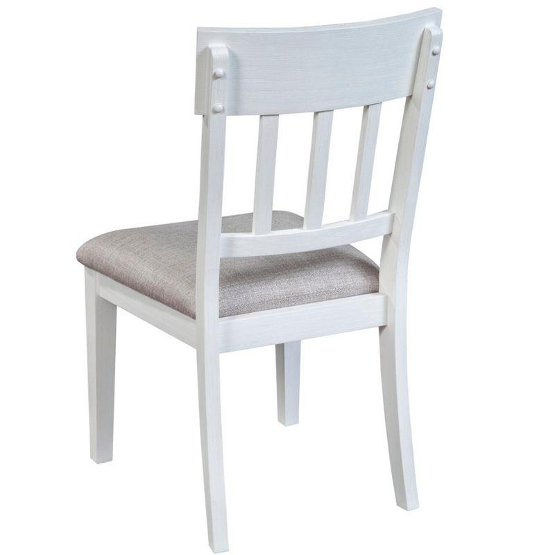 Alpine Furniture Donham Dining Chair, Mystic White