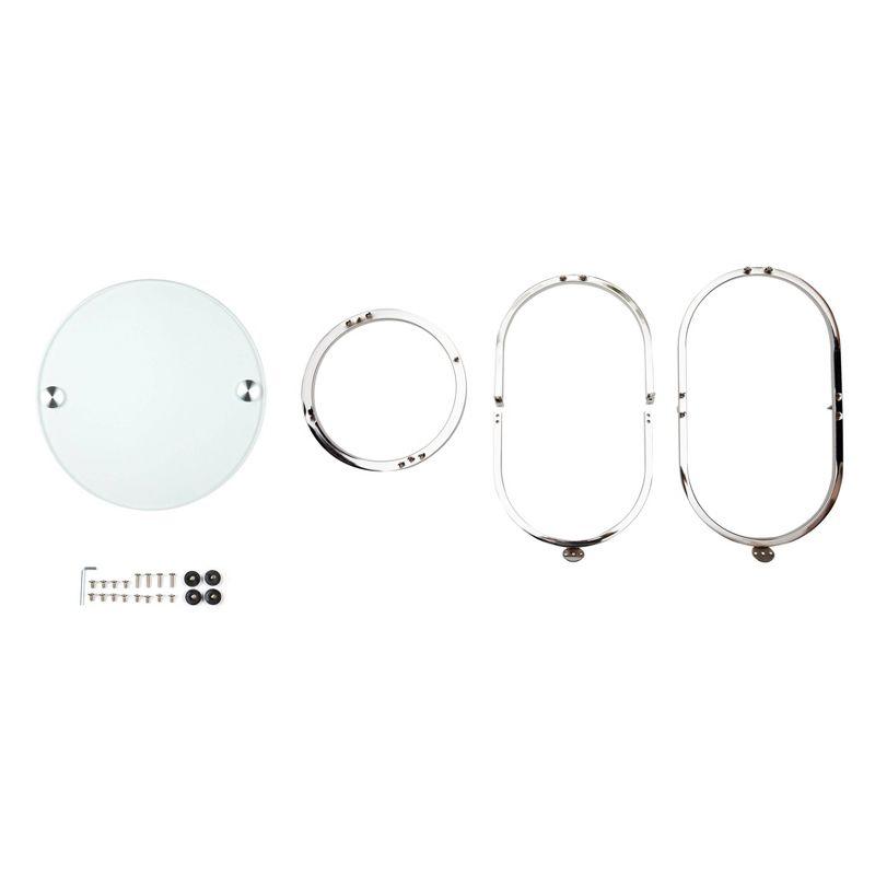 Etta Avenue™ Dimitri Glass Top End Table