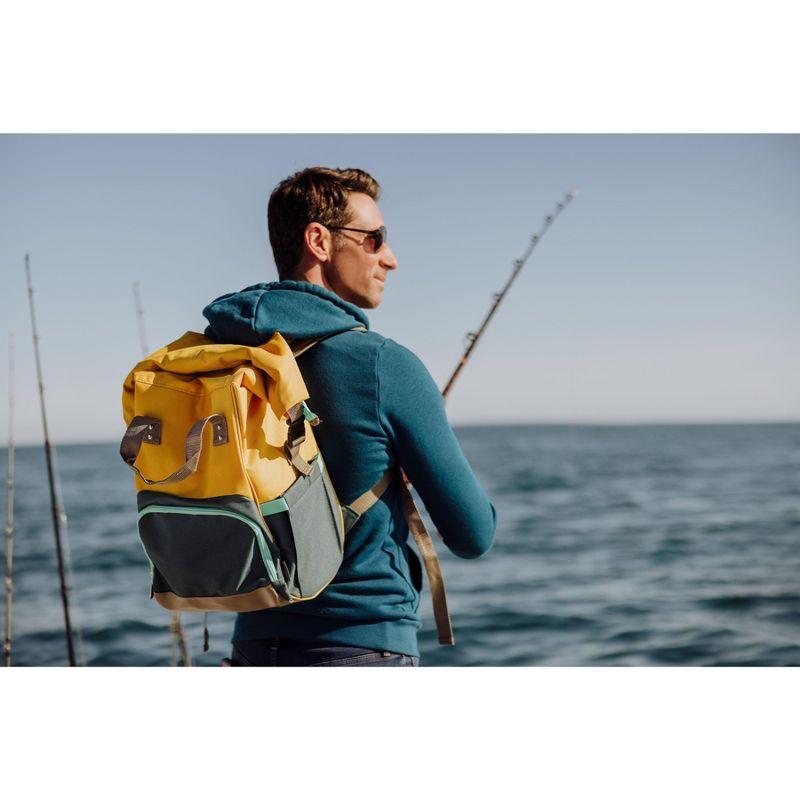 Picnic Time On The Go Roll-Top Backpack Cooler - Hiking Backpack Cooler