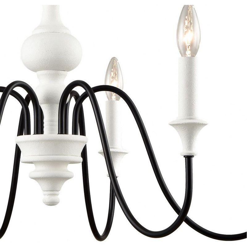 Elk Home Val De Loire 6 - Light Chandelier in  White