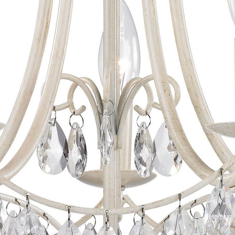 Elk Home Mini Victorian 5 - Light Chandelier in  Antique Cream