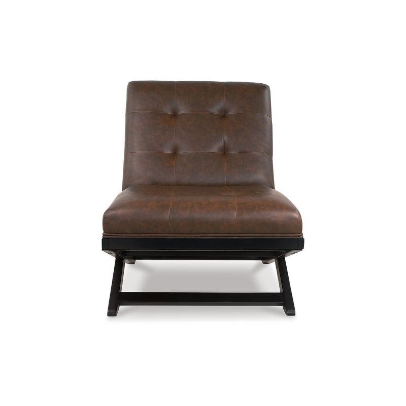 Signature Design by Ashley Contemporary Sidewinder Accent Chair  Brown
