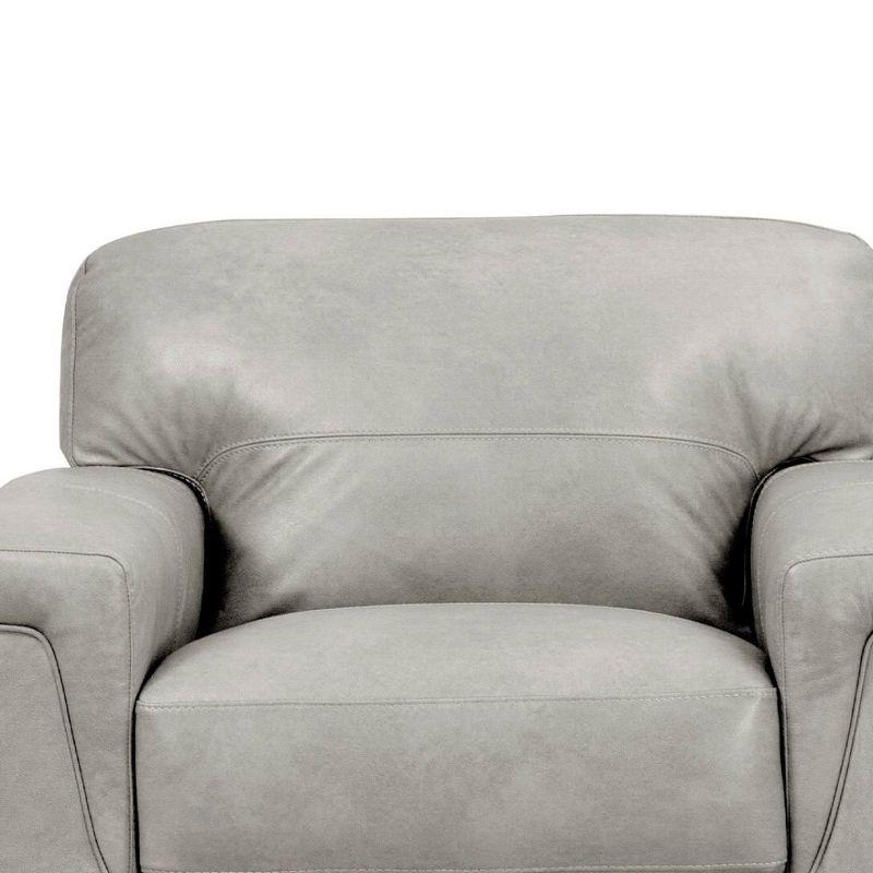 A&J Homes Studio Cornelia Leather Armchair