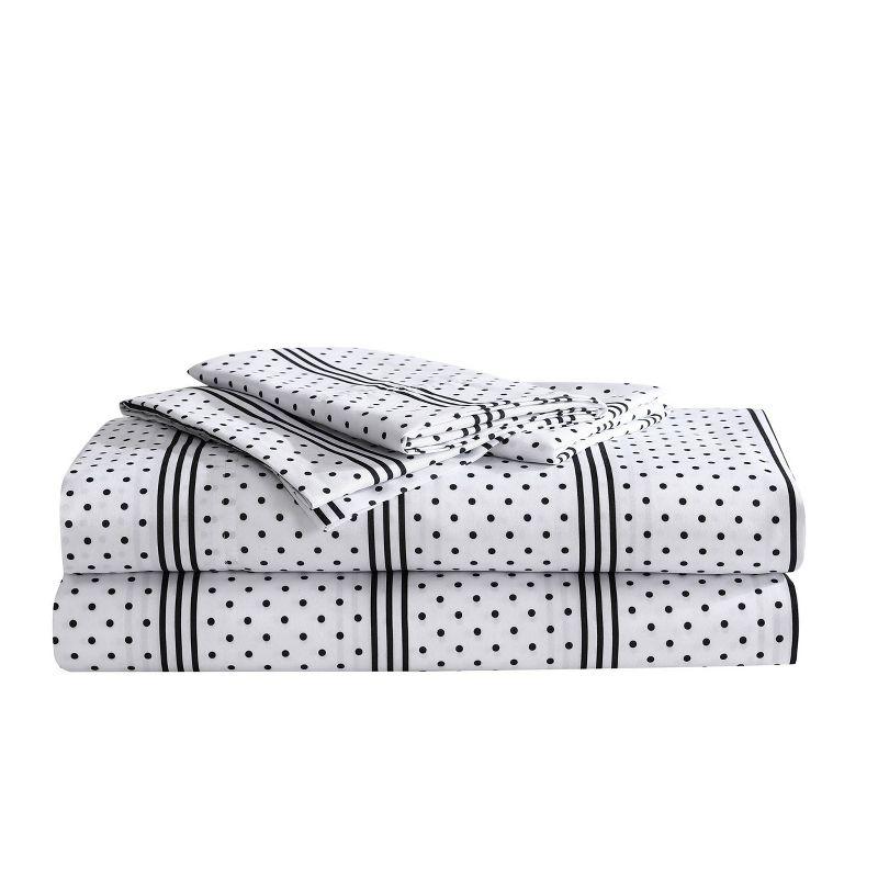 Printed Pattern Microfiber Sheet Set - Betseyville