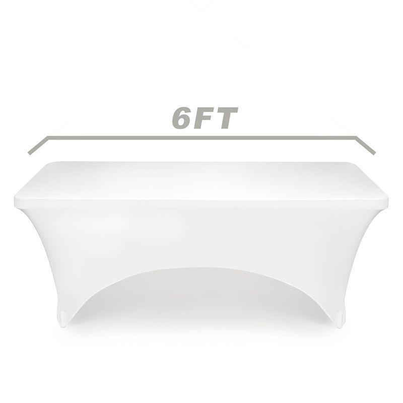 Lann's Linens Solid Color Polyester Wedding Tablecloth