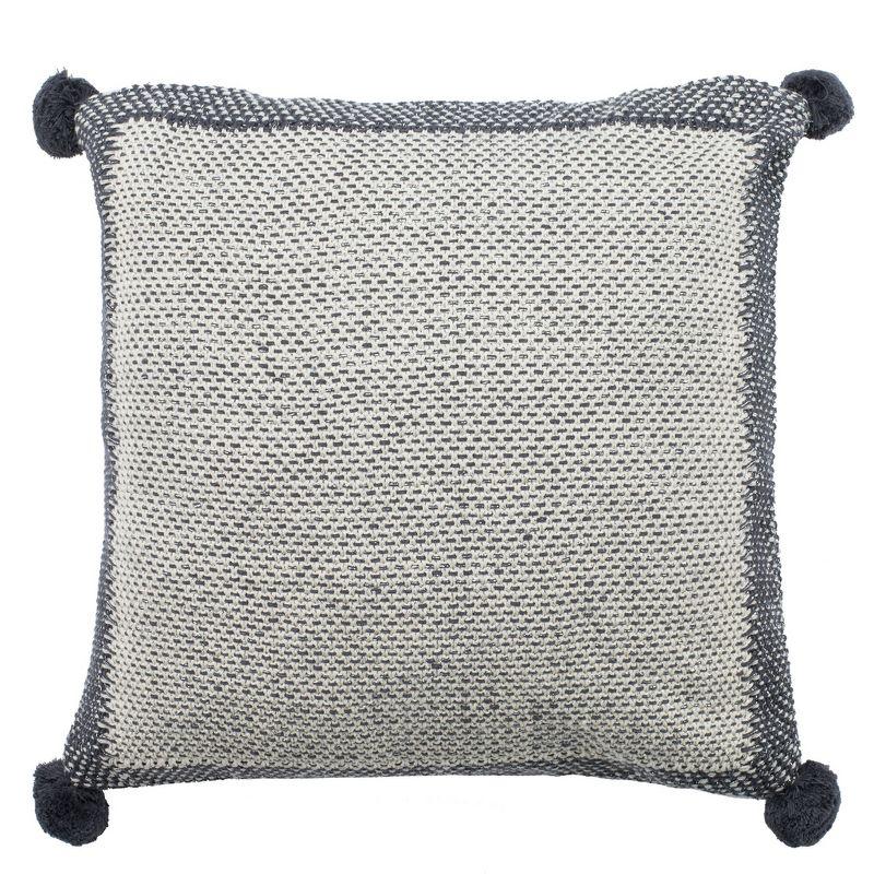 Safavieh Dania Tassels Cotton Reversible Throw Pillow