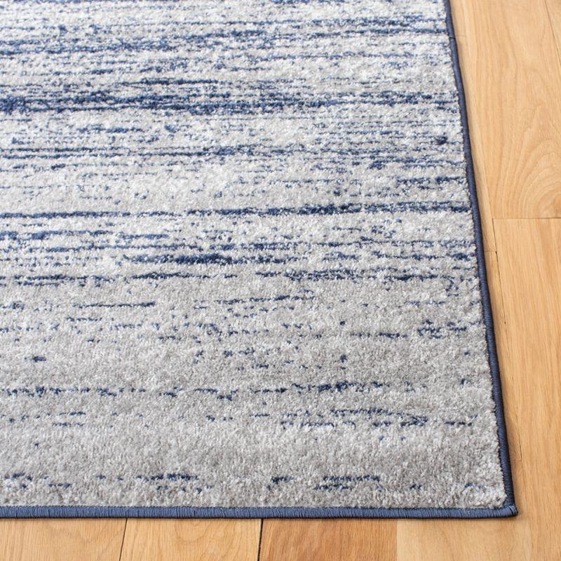 Adirondack ADR113 Machine Made Indoor Accent Rug - Navy/Grey - 3'x5' - Safavieh