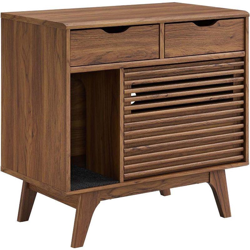 Modway Modway Render Wood Litter Box Enclosure