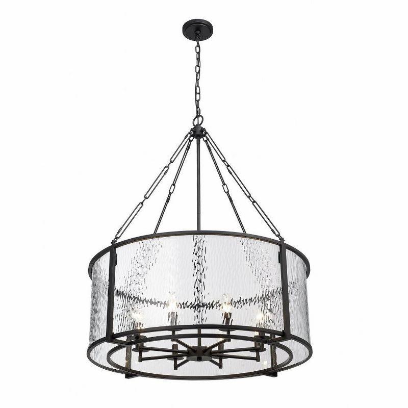 Z-Lite Barrington 8 - Light Chandelier in  Matte Black