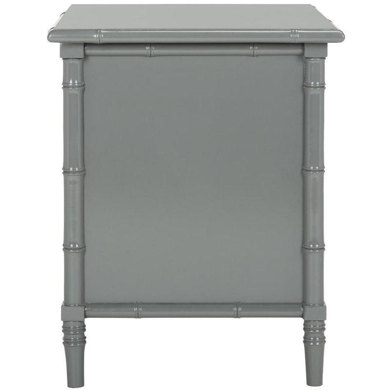 Mina 3 Drawer Nightstand - NST3500 - Grey/Gold - Safavieh