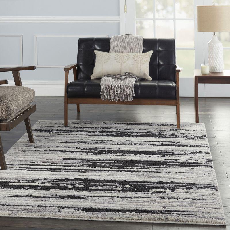 Nourison Textured Contemporary Dimensional Indoor Area Rug