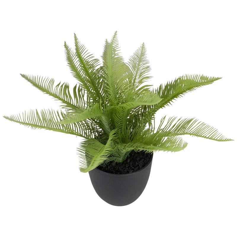 12'' Faux Palm Plant in Pot