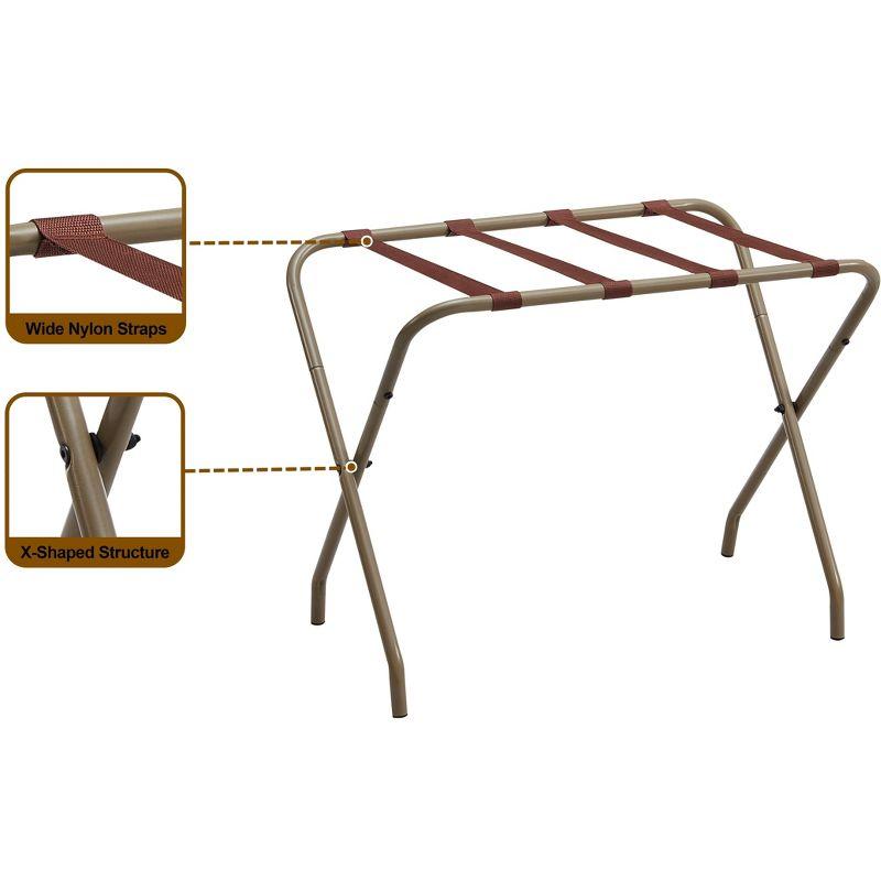 Folding Metal Luggage Rack