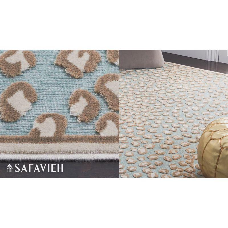 Paradise PAR84 Power Loomed Indoor Area Rug - Cream/Spruce - 8'x10' - Safavieh.