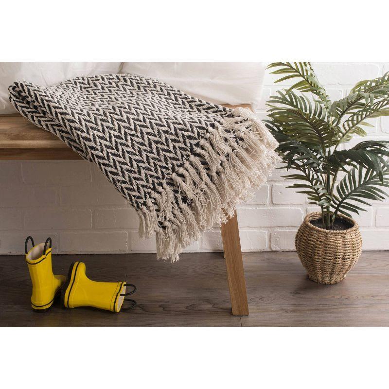 Design Imports Dll Hand Woven Throw Blanket