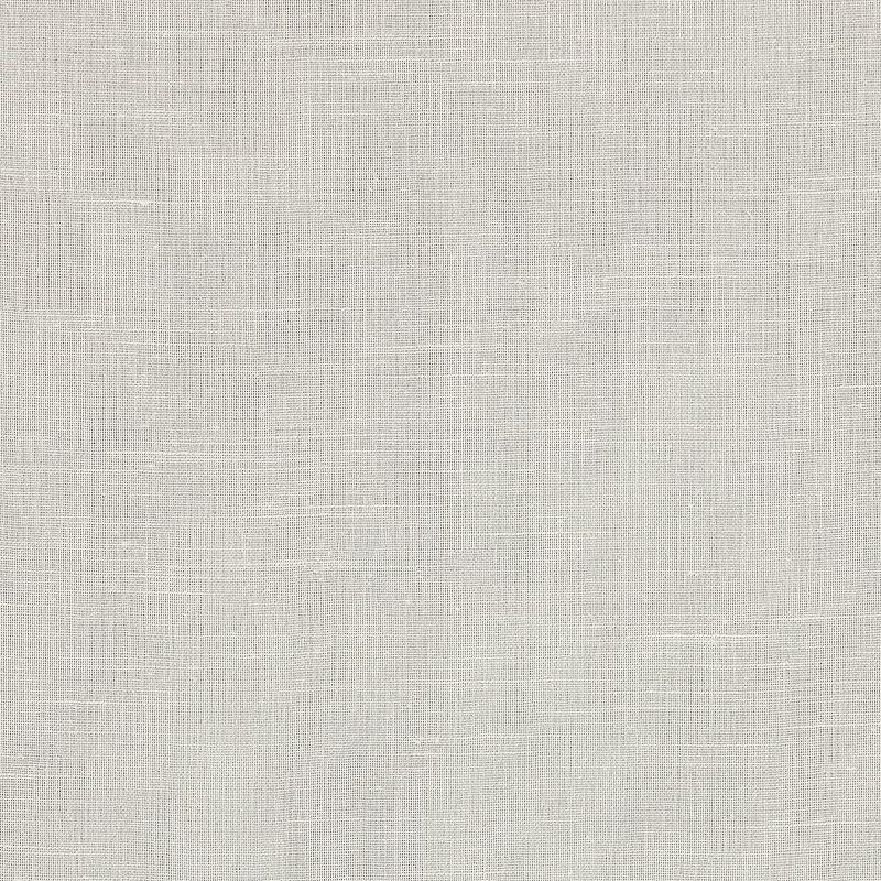 52"x63" Archaeo Light Filtering Slub Textured Linen Blend Black Grommet Top Curtain Panel Ivory: Modern Indoor Curtain