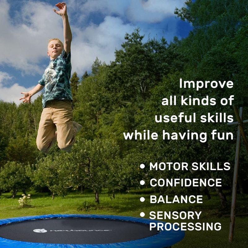 New Bounce New Bounce Mini Trampoline - Foldable Trampoline for Children and Adults - Holds Up to 220 Lbs