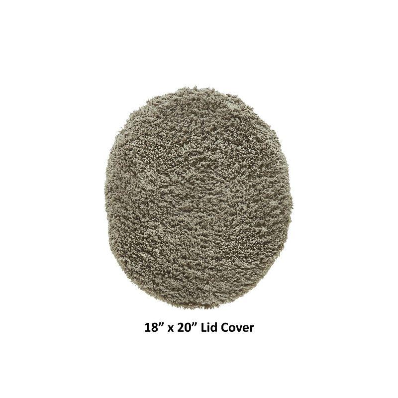 Better Trends Kus Corrigan 100% Cotton Machine Washable Anti-Skid Bathroom Rug