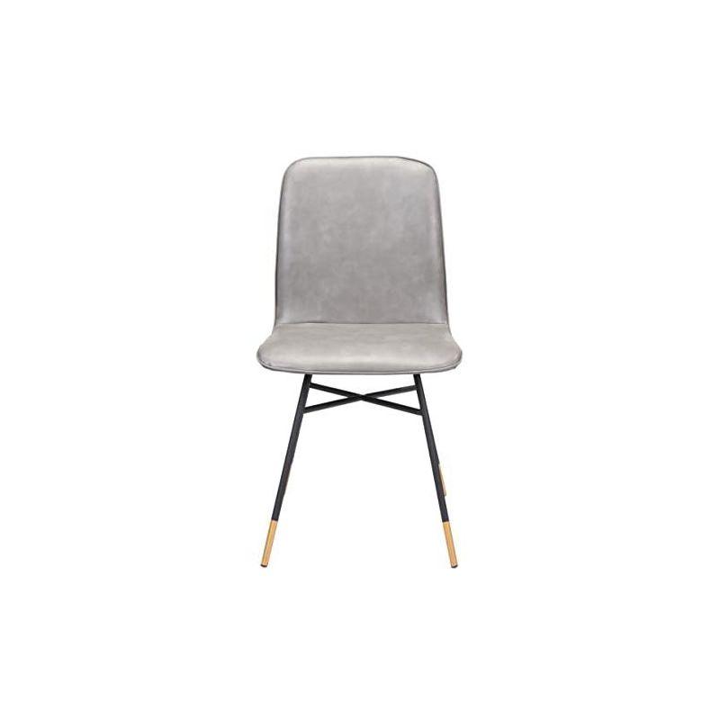 Zuo Var Dining Chair (Set of 2) Gray