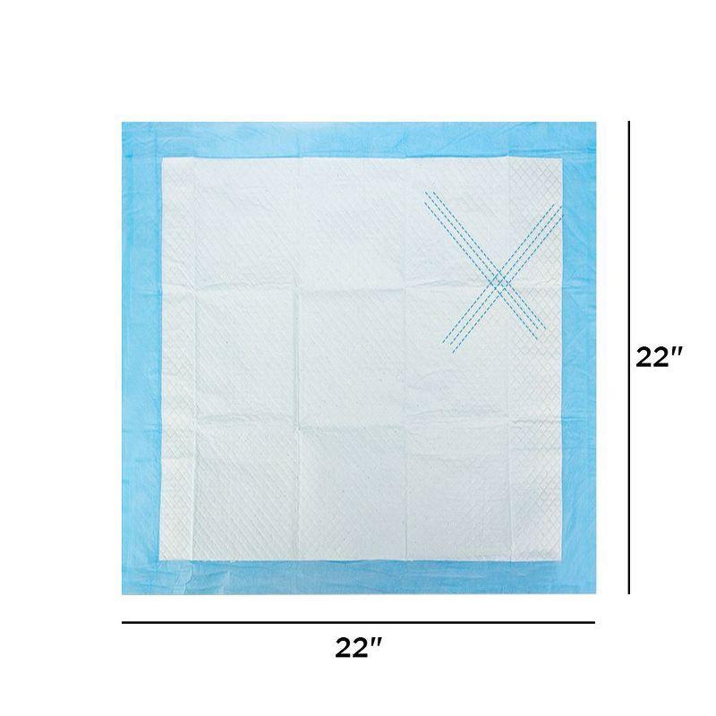Puppy Pee Pads Potty Training Disposable Pad 22" x 22" 100 Pcs