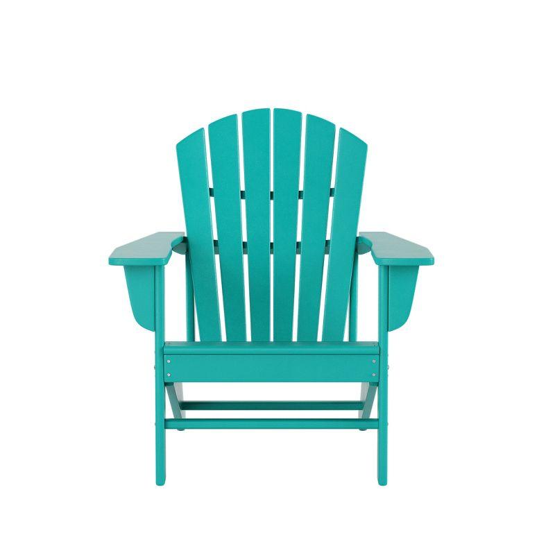 WestinTrends Dylan HDPE Outdoor Patio Adirondack Chair (Set of 4)