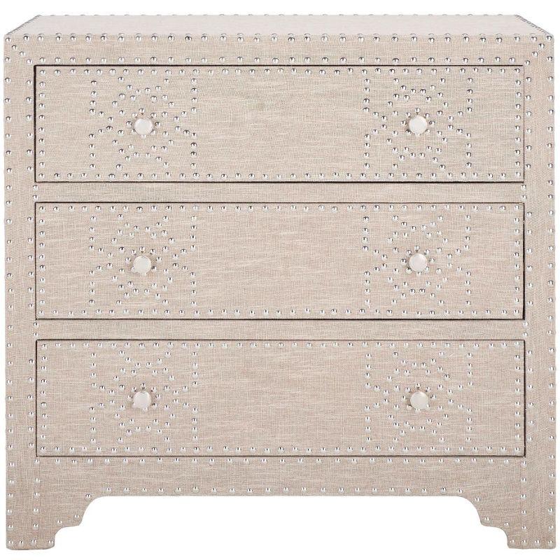 Gordy 3 Drawer Chest - AMH1504 - Grey - Safavieh Couture