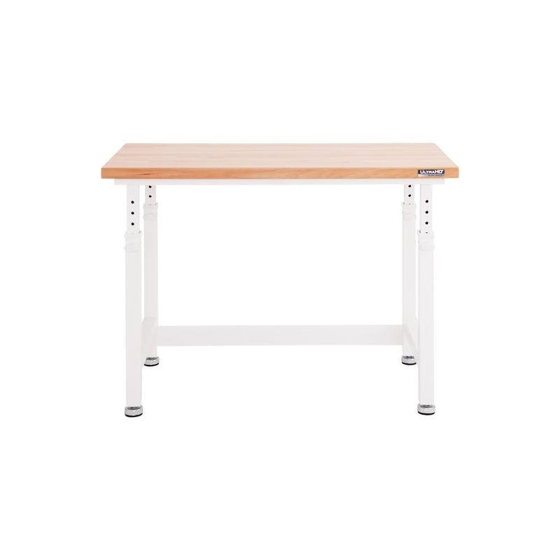 Seville Classics UltraHD Adjustable Height Workbench, 48" W x 24" D x 28.5" - 42" H