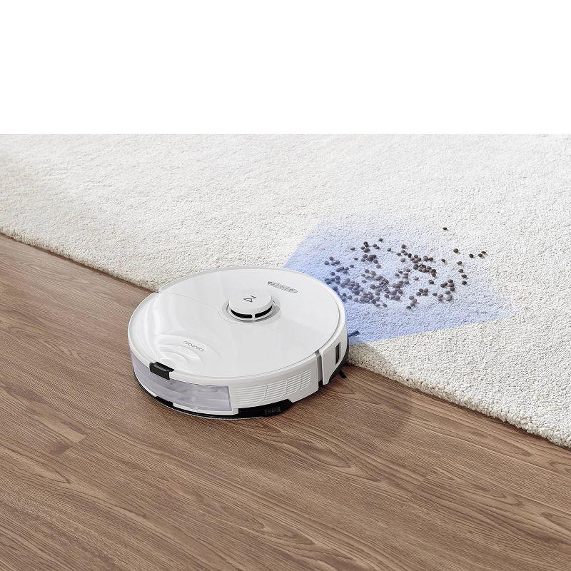 Roborock S8 Robot Vacuum and Mop White: Smart Mapping, Pet Hair Pick Up, Cordless, 180 Min Run Time, App Controlled