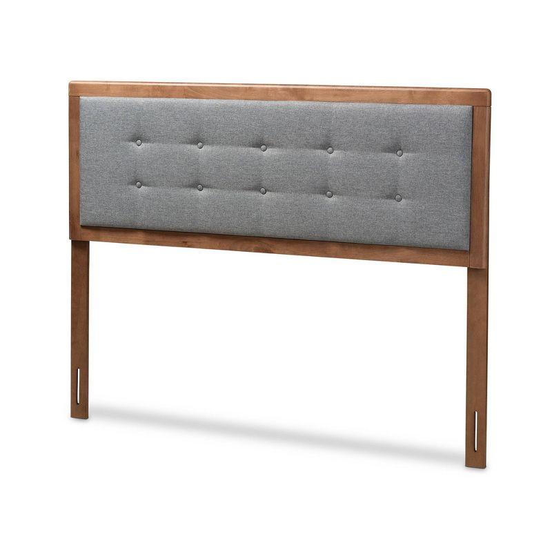 Sarine Walnut Finished Wood Headboard - Baxton Studio