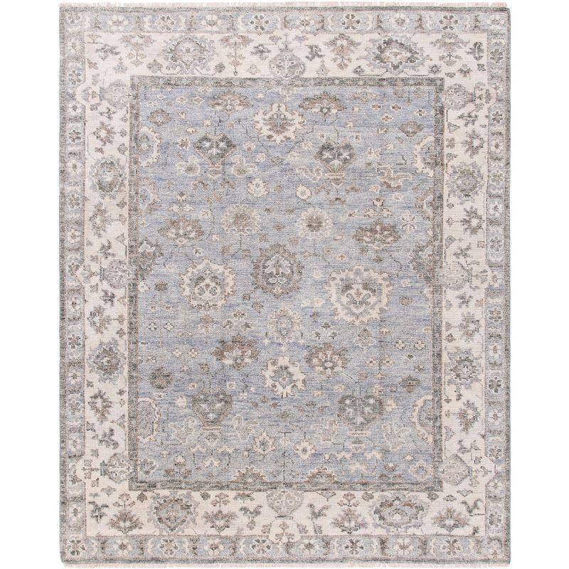 Oriental Hand Knotted 80% Wool And 10% Cotton Oriental Rug