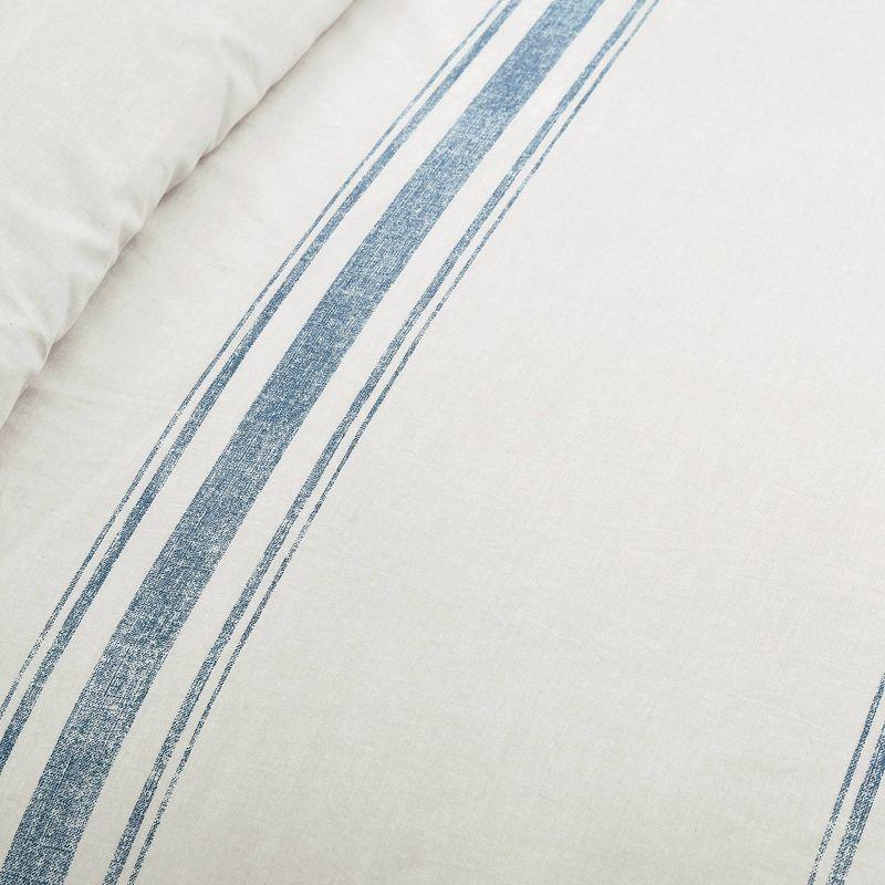 Standard Cotton 460 TC Reversible 3 Piece Duvet Cover Set