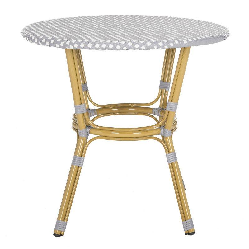 Sidford Rattan Patio Bistro Table  - Safavieh