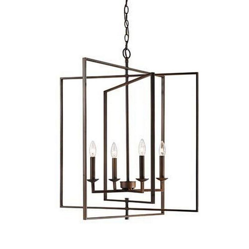 Millennium Lighting 4 - Light Pendant in  Rubbed Bronze