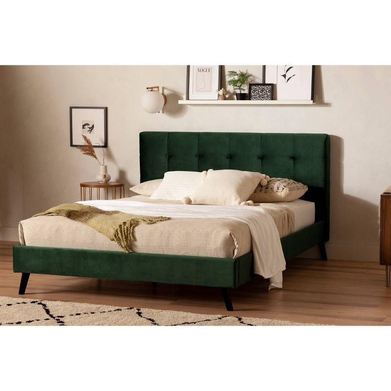 Maliza Upholstered Complete Platform Bed