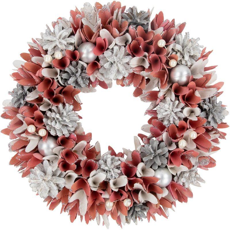 Northlight Seasonal Faux Pinecone Wood 13'' Wreath