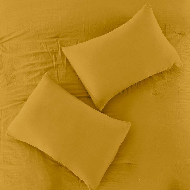 Modern Threads Modern Threads - Beck Comforter Set - Down Alternative Brushed Microfiber - Elegant All Season Bedspread Set - includes Comforter, Shams, & Decorative Pillow