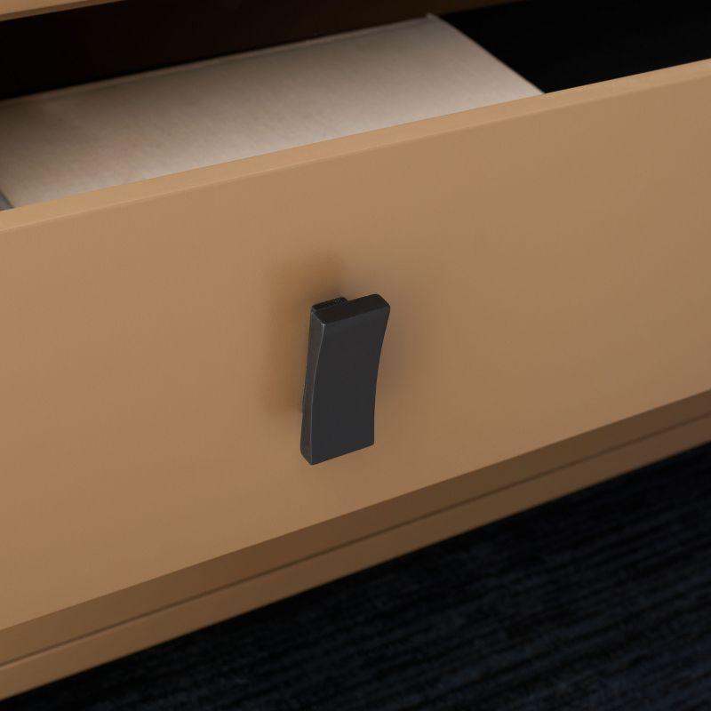 Blaize 3 Drawer Chest - CHS6601 - Taupe/Black - Safavieh