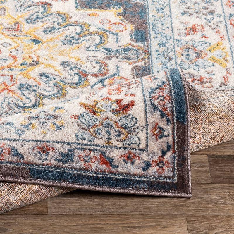 Livabliss 7'10"x10'3" Kashan Traditional Rugs Beige