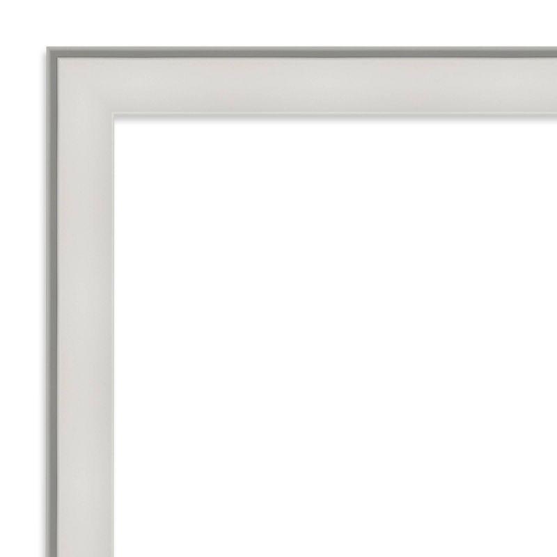 Imperial Silver Rectangular 33" x 40" Bathroom Vanity Wall Mirror