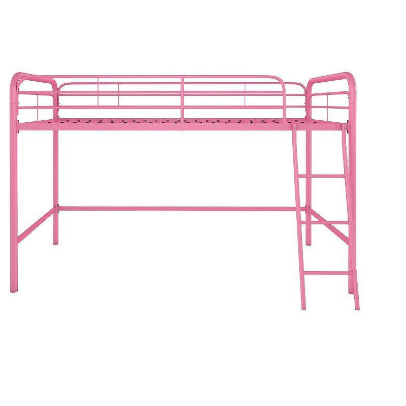 DHP Jett Junior Twin Metal Loft Bed