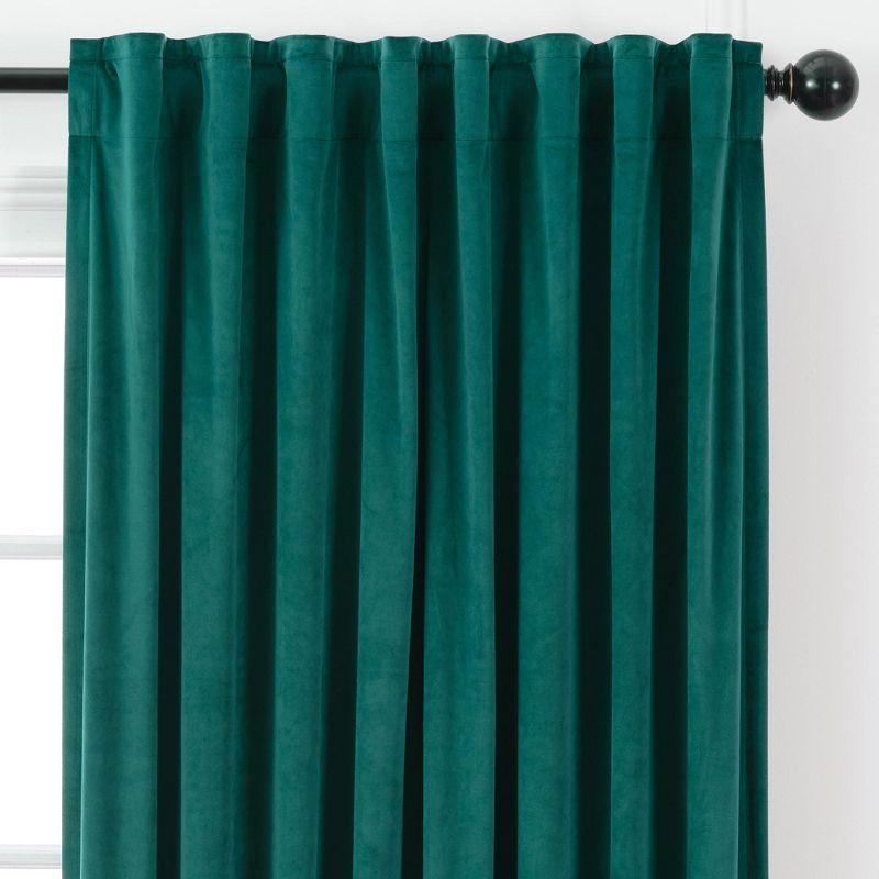Frifoho Polyester Room Darkening Curtain Pair (Set of 2)